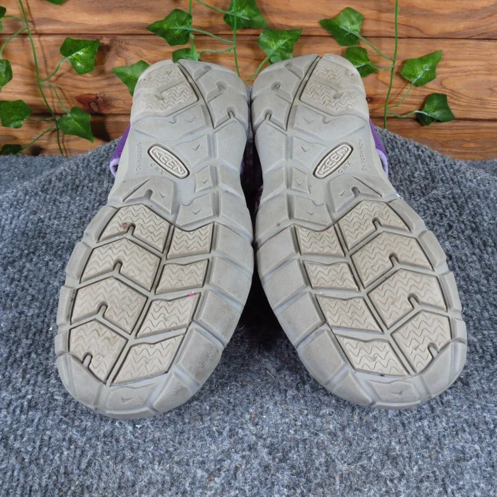 KEEN Seacamp II CNX Kids Water Sandals Sz 3 Outdoor Hiking Purple Camo Synthetic